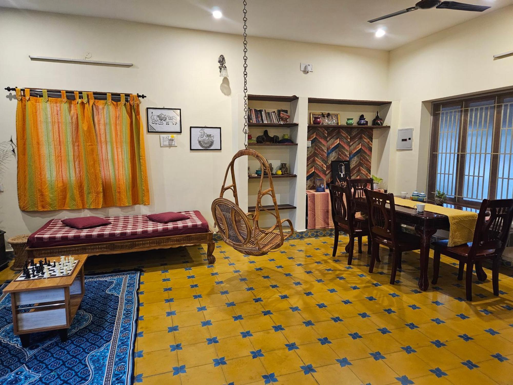 A Chettinad Villa In Coimbatore On The Way To Adiyogi And Nearer To Maruthamalai エクステリア 写真